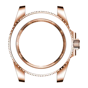 Rose gold-tone case
