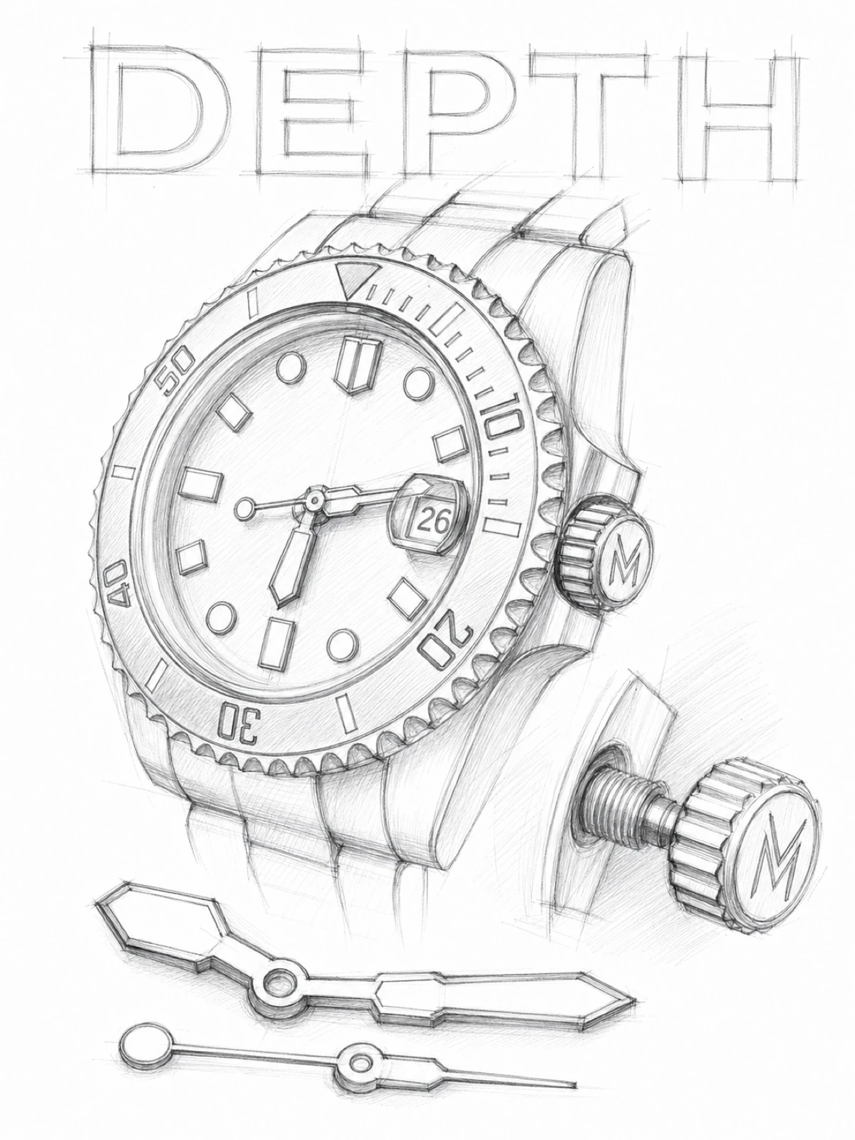 Esquisse de la DEPTH, dessinée par Modus