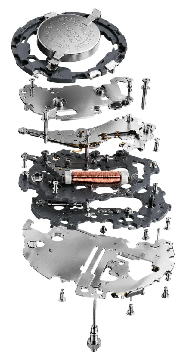 Calibre VK63 — exploded view
